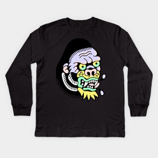 Ape neon Kids Long Sleeve T-Shirt